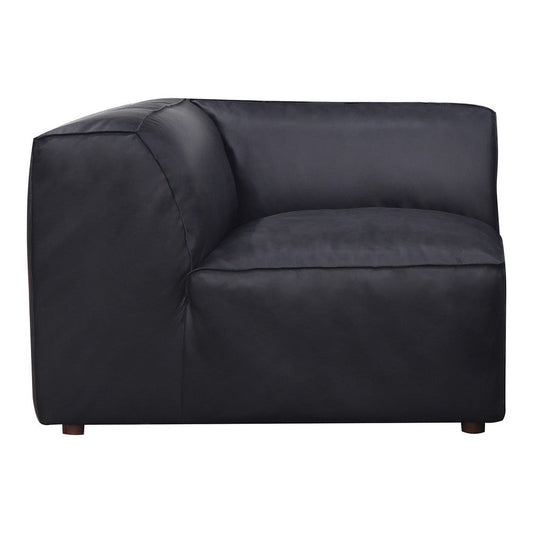 Form Corner Chair Vantage Black Leather