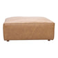 Form Ottoman Sonoran Tan Leather