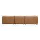 Form Lounge Modular Sectional Sonoran Tan Leather MCN-XQ-1005-40