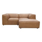 Form Nook Modular Sectional Sonoran Tan Leather