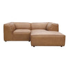 Form Nook Modular Sectional Sonoran Tan Leather