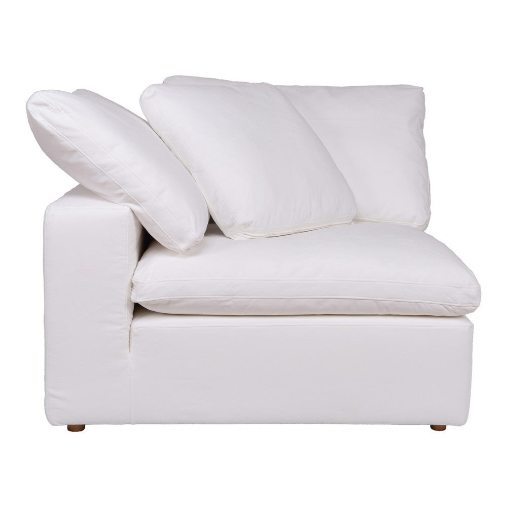 Clay Corner Chair Cream White MCN-YJ-1000-05