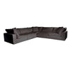 Clay Classic L-Shaped Modular Sectional Light Grey MCN-YJ-1010-29