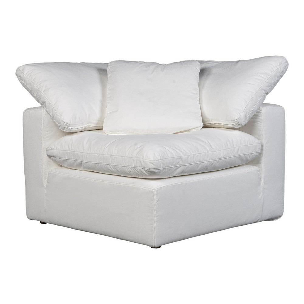 Terra Condo Corner Chair Cream White