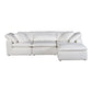 Terra Condo Lounge Modular Sectional Cream White