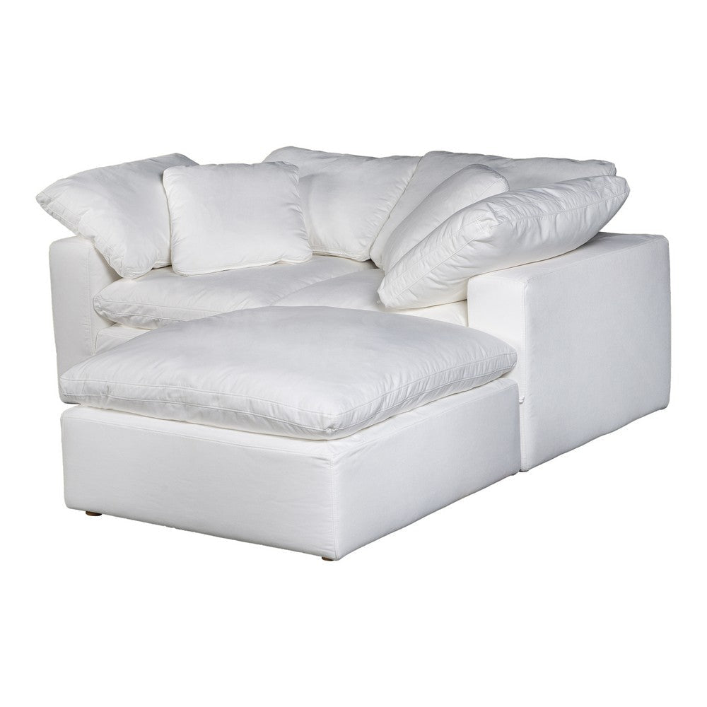 Terra Condo Nook Modular Sectional Cream White MCN-YJ-1016-05