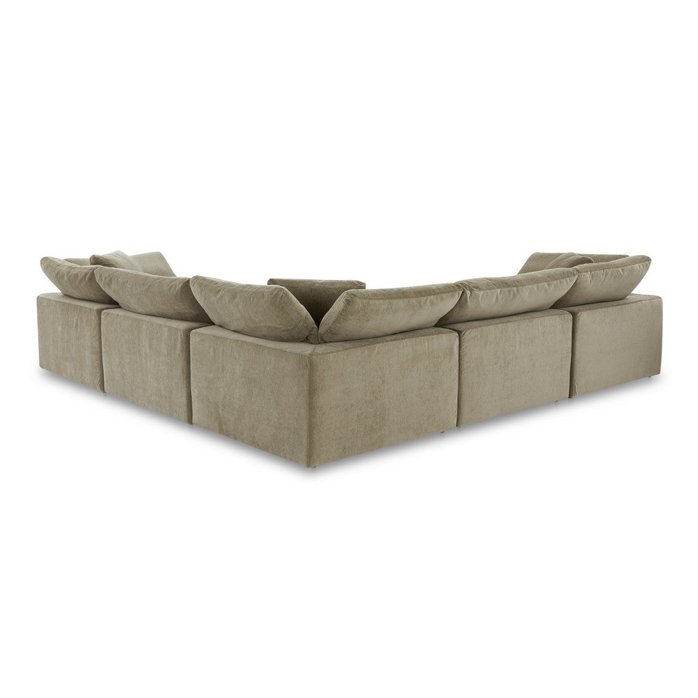 Terra Classic L-Shaped Modular Sectional Desert Sage MCN-YJ-1017-16