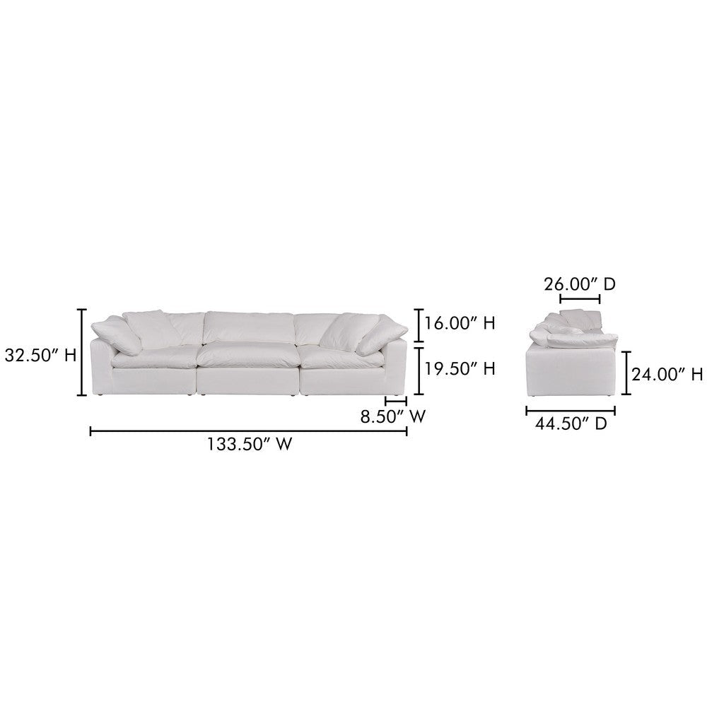 Clay Modular Sofa Cream Cream White MCN-YJ-1026-05