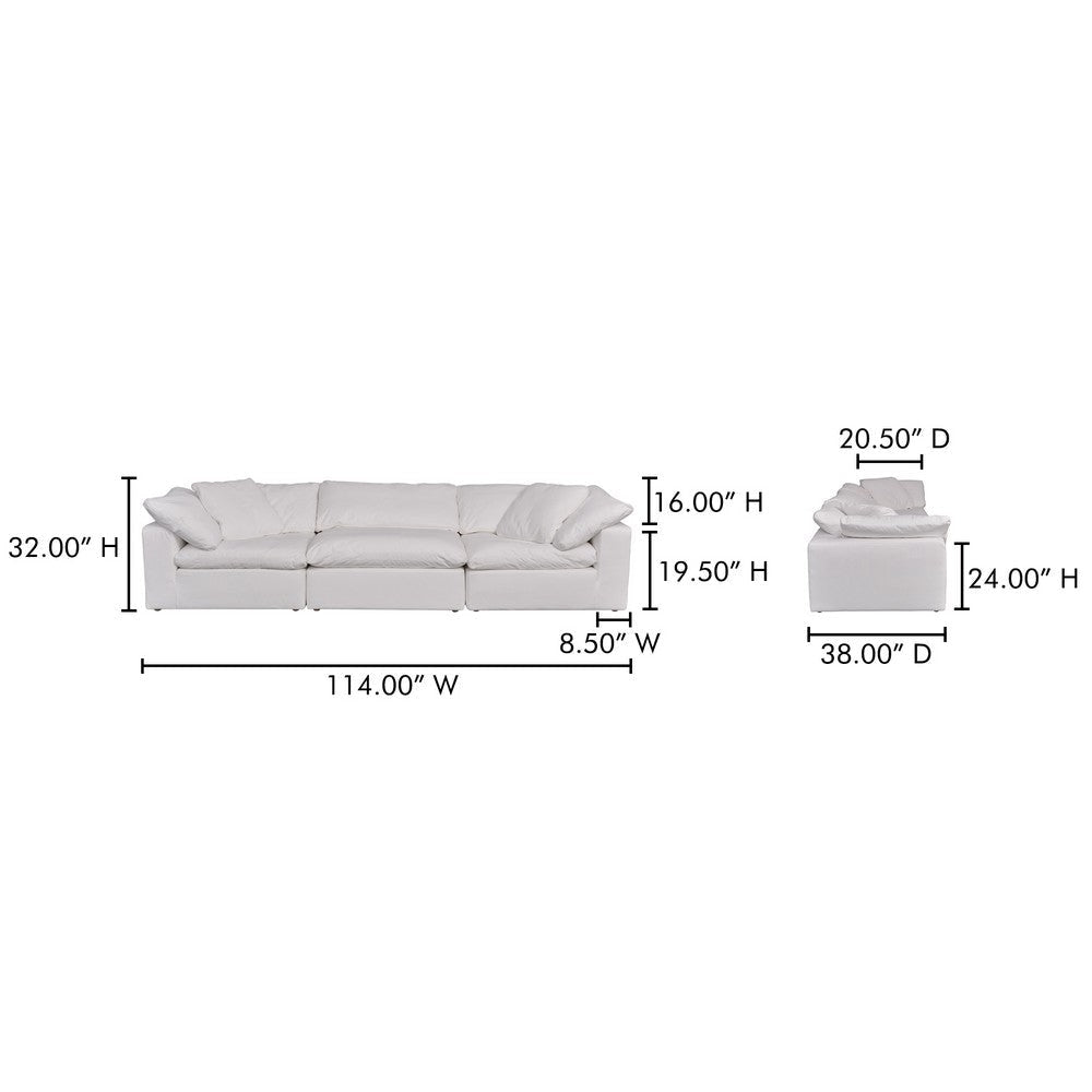 Terra Modular Sofa Cream White MCN-YJ-1027-05