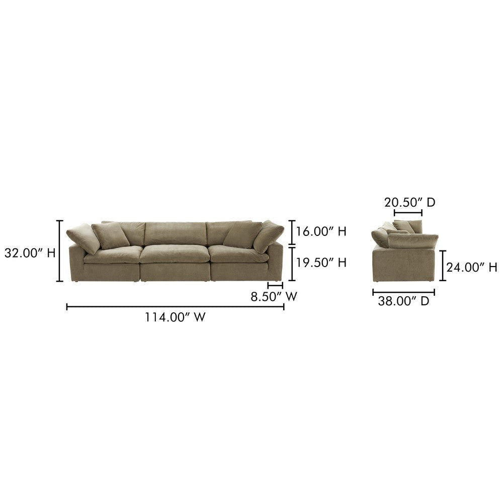 Terra Modular Sofa Desert Sage MCN-YJ-1027-16