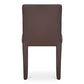 Monte Dining Chair Dark Brown Vegan Leather - Set Of Two MCN-YM-1007-20