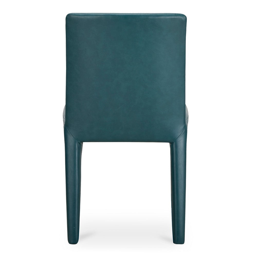 Monte Dining Chair Teal Vegan Leather - Set Of Two MCN-YM-1007-36