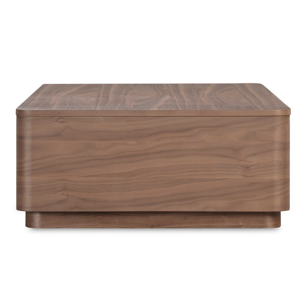 Round Off Coffee Table Walnut Brown MCN-YR-1007-03