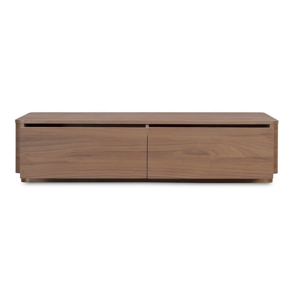 Round Off Coffee Table Walnut Brown MCN-YR-1007-03