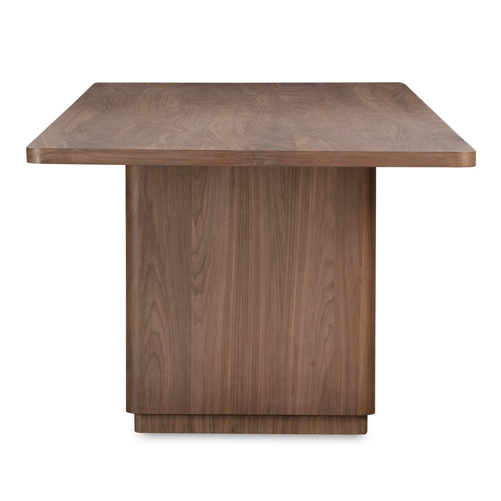 Round Off Dining Table Large Walnut MCN-YR-1011-03-0