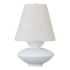 Dell Table Lamp Pearled White