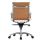 Studio Low Back Office Chair Tan Vegan Leather MCN-ZM-1002-40