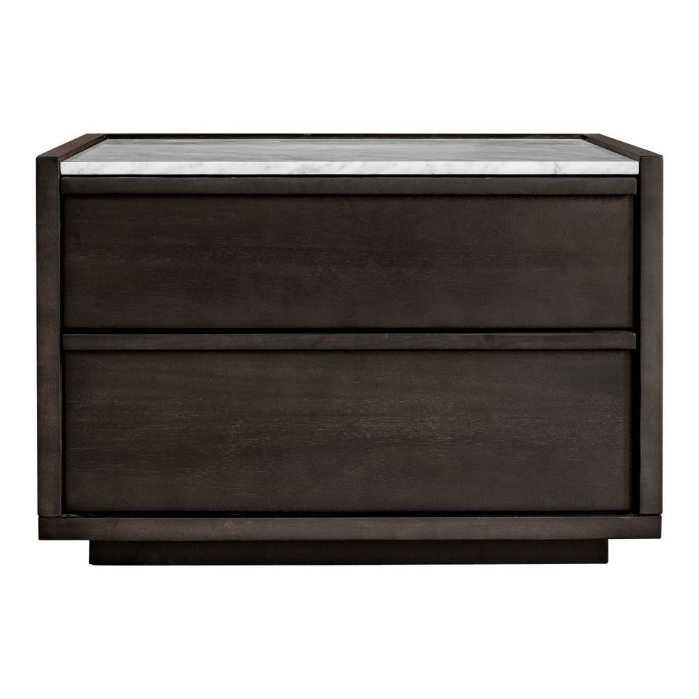 Ashcroft Nightstand Dark Grey