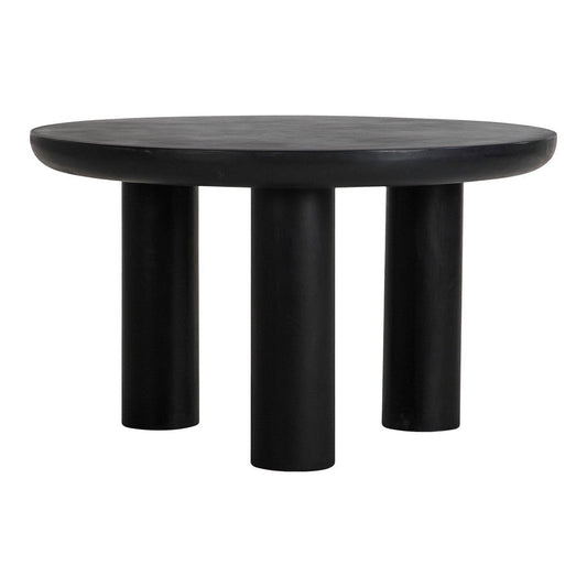 Rocca Round Dining Table Black