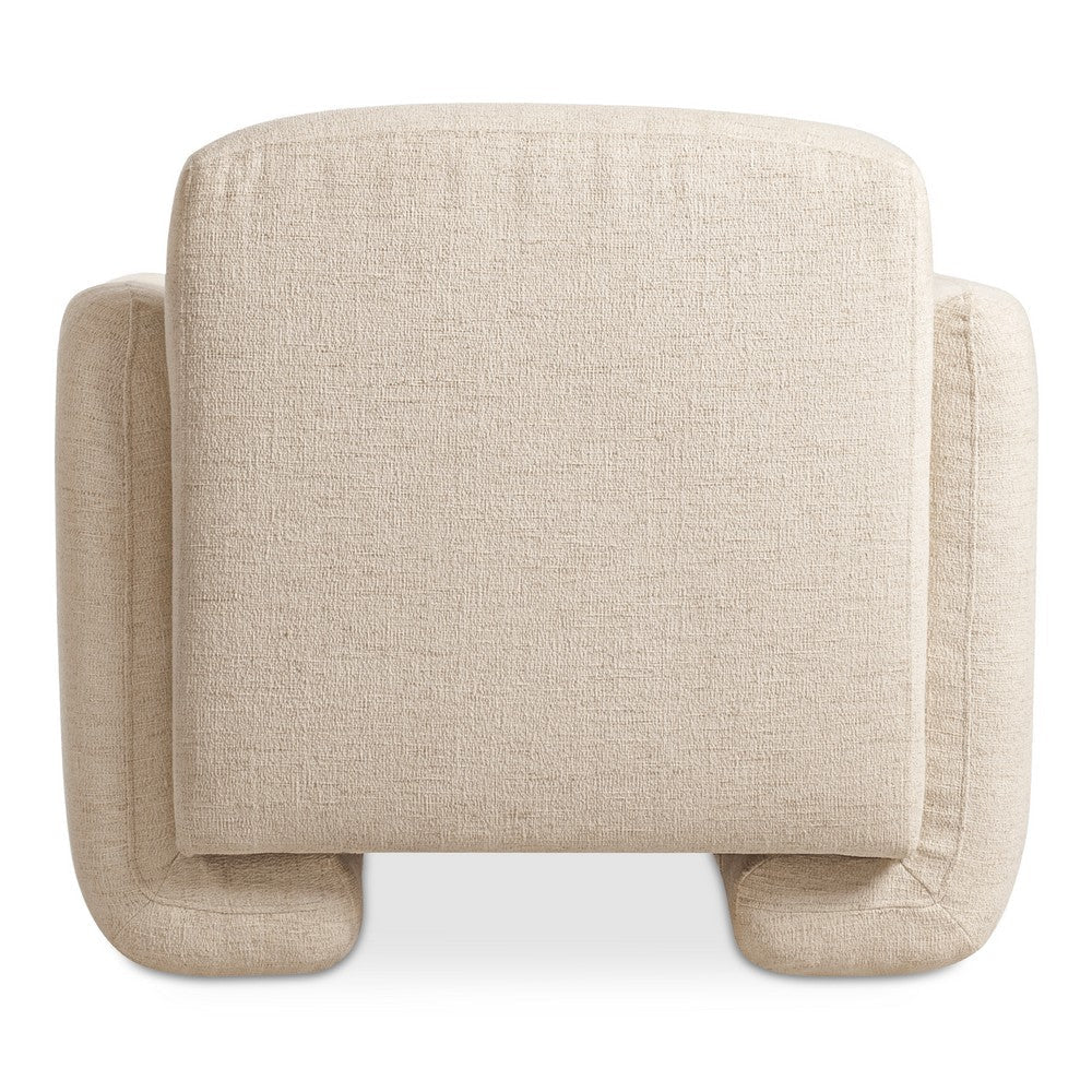 Fallon Accent Chair Flecked Ivory MCN-ZT-1039-05