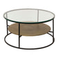 Callie Coffee Table Antique Brass