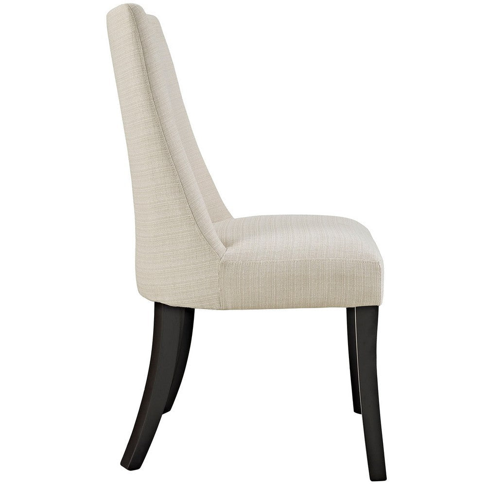 Beige Reverie Dining Side Chair - No Shipping Charges MDY-EEI-1038-BEI