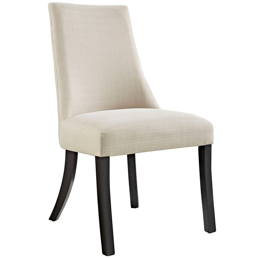 Beige Reverie Dining Side Chair - No Shipping Charges