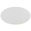 Lippa 60’’ Oval Wood Top Dining Table White MDY-EEI-1121-WHI