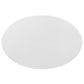 Lippa 42’’ Oval-Shaped Wood Top Coffee Table MDY-EEI-1139-WHI