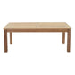 Natural Marina Outdoor Patio Teak Rectangle Coffee Table - No Shipping Charges MDY-EEI-1154-NAT