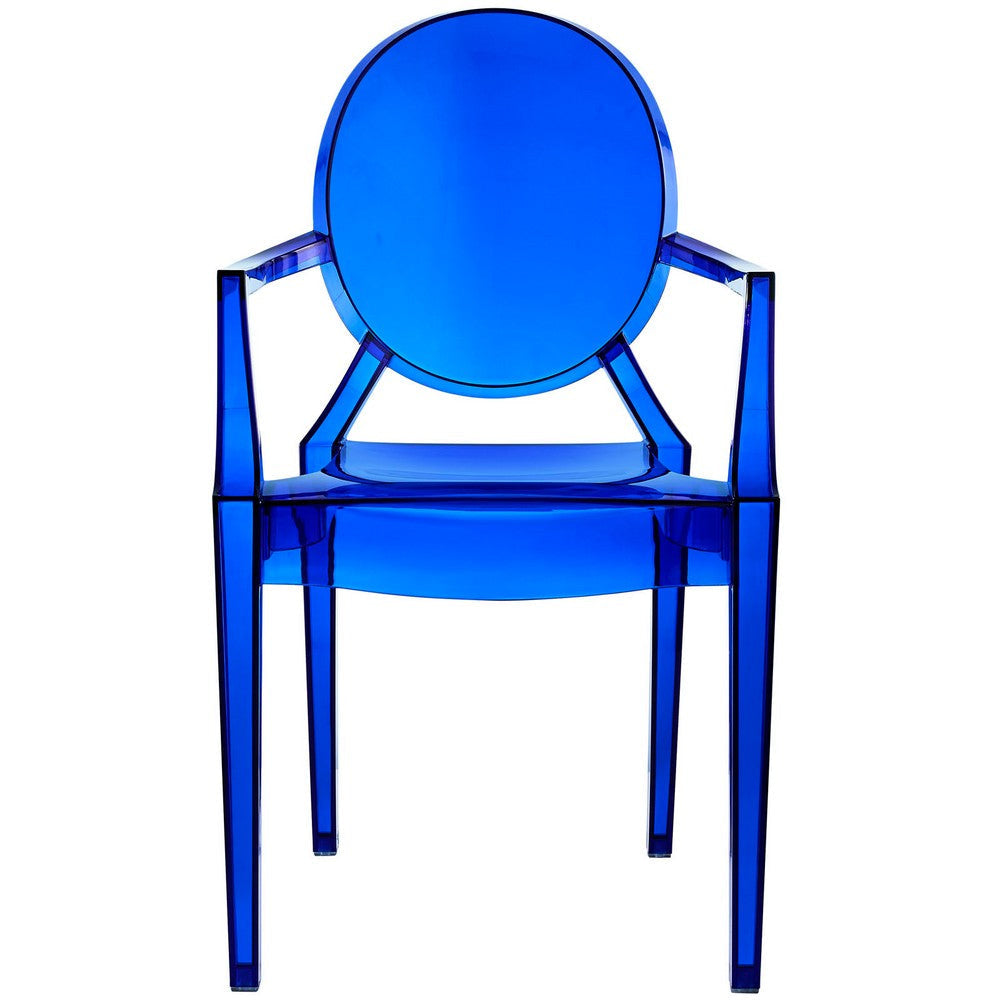 Casper Dining Armchair - No Shipping Charges MDY-EEI-121-BLU