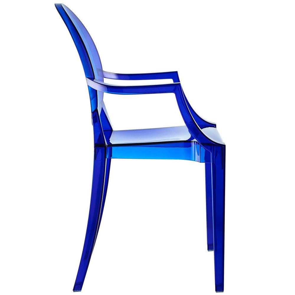 Casper Dining Armchair - No Shipping Charges MDY-EEI-121-BLU