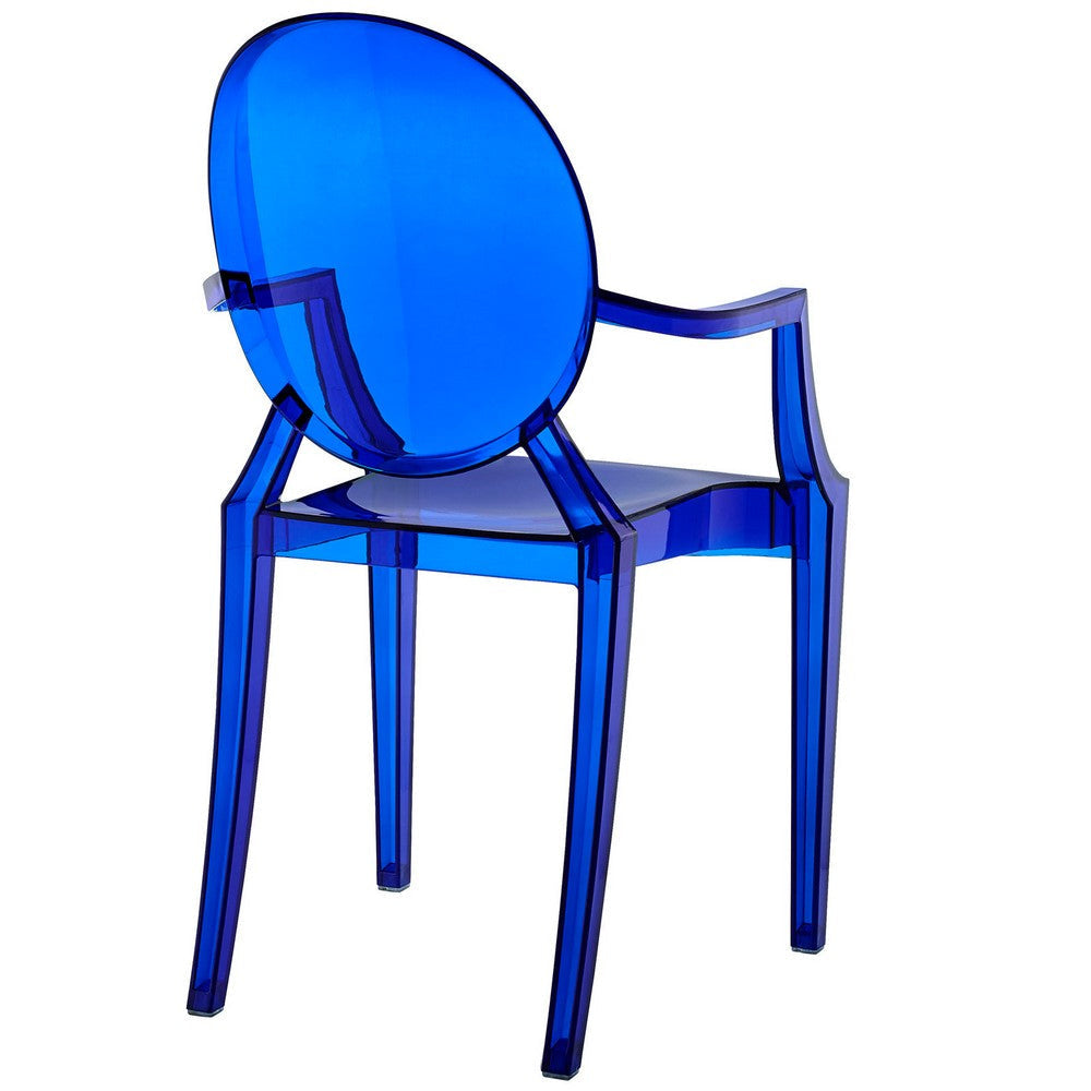 Casper Dining Armchair - No Shipping Charges MDY-EEI-121-BLU