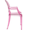 Pink Casper Dining Armchair - No Shipping Charges MDY-EEI-121-PNK