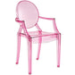 Pink Casper Dining Armchair - No Shipping Charges MDY-EEI-121-PNK