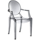 Smoke Casper Dining Armchair - No Shipping Charges MDY-EEI-121-SMK