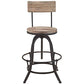 Procure Wood Bar Stool - No Shipping Charges MDY-EEI-1212-BRN