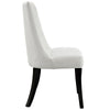 Noblesse Vinyl Dining Chair Set of 2 White - No Shipping Charges MDY-EEI-1298-WHI