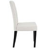 Beige Confer Dining Fabric Side Chair - No Shipping Charges MDY-EEI-1383-BEI