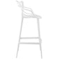 White Entangled Bar Stool - No Shipping Charges MDY-EEI-1460-WHI