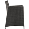 Junction Dining Outdoor Patio Armchair - No Shipping Charges MDY-EEI-1505-BRN-WHI