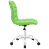 Ripple Armless Mid Back Office Chair - No Shipping Charges MDY-EEI-1532-BGR