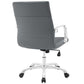 Gray Finesse Mid Back Office Chair - No Shipping Charges MDY-EEI-1534-GRY