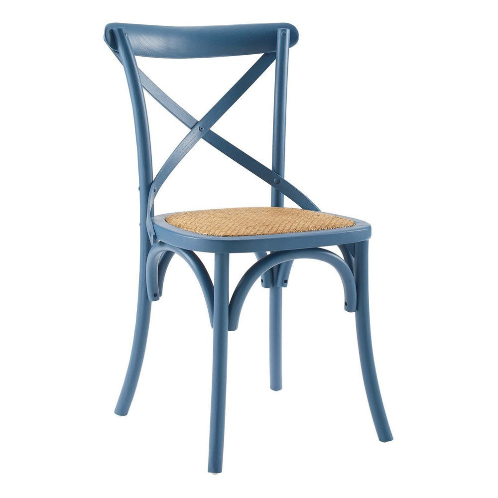 Modway Gear Dining Side Chair, Harbor 21 x 19.5 x 34.5