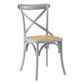 Modway Gear Dining Side Chair, Light Gray 21 x 19.5 x 34.5