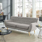 Modway Remark Mid-Century Modern Sofa With Upholstered Fabric In Light Gray MDY-EEI-1633-LGR