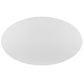 Lippa 78’’ Oval Wood Top Dining Table White MDY-EEI-1657-WHI