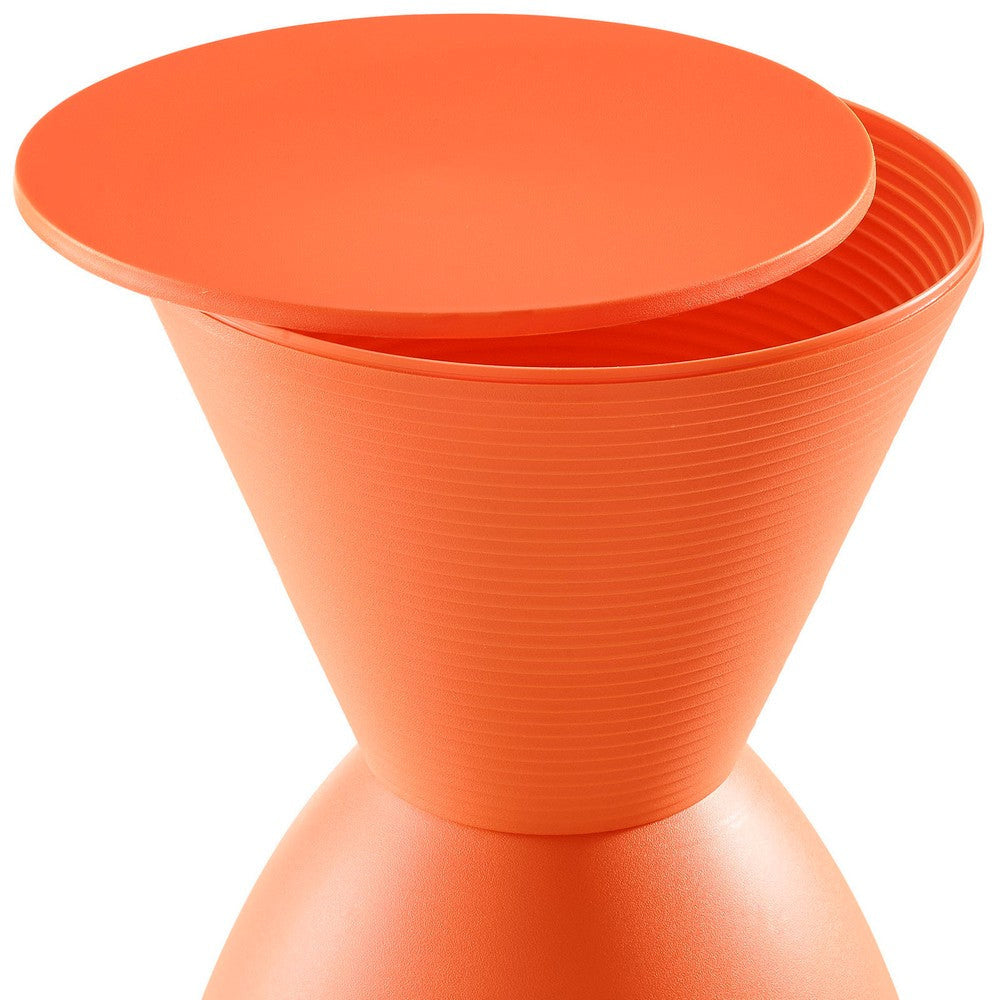 Orange Haste Stool - No Shipping Charges MDY-EEI-1699-ORA