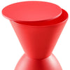 Red Haste Stool - No Shipping Charges MDY-EEI-1699-RED