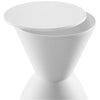 White Haste Stool - No Shipping Charges MDY-EEI-1699-WHI